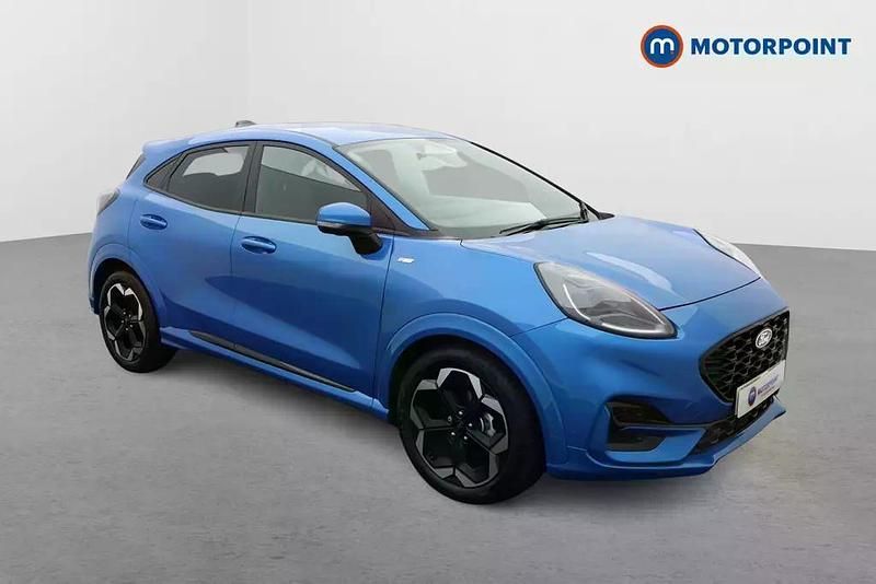 Blue Used 2025 Ford Puma ST-Line X Hatchback | £21,799 - Image 1/4