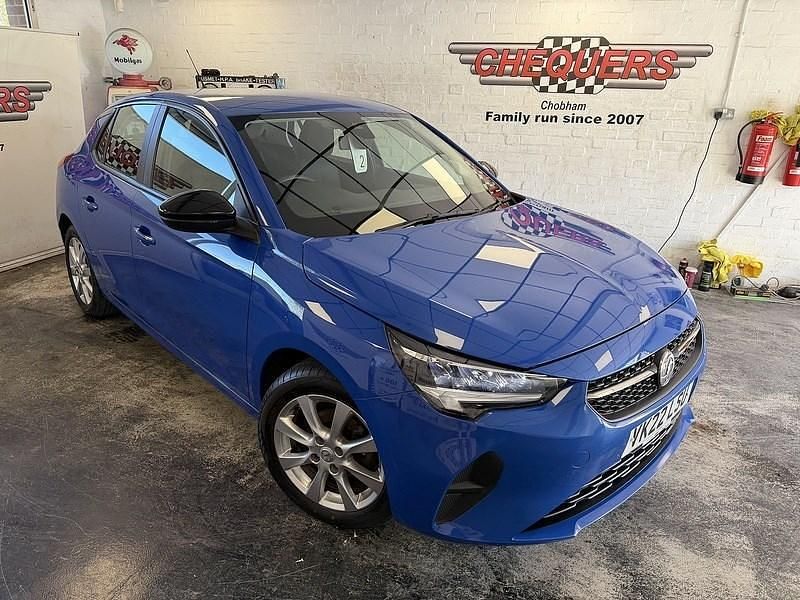 Used Vauxhall Corsa Edition 75 HP (55 kW) 2022 Blue Hatchback