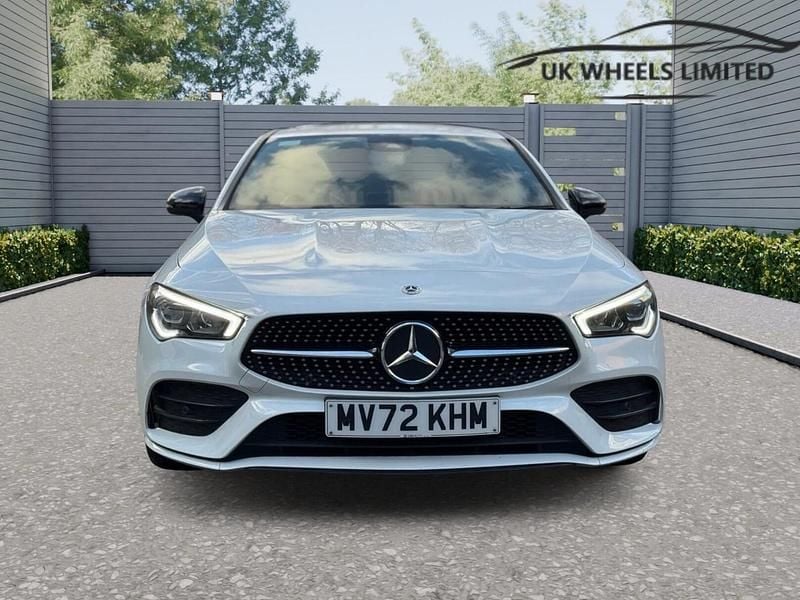 Used Mercedes CLA200 AMG Line Premium 163 HP (119 kW) 2022 White Coupe