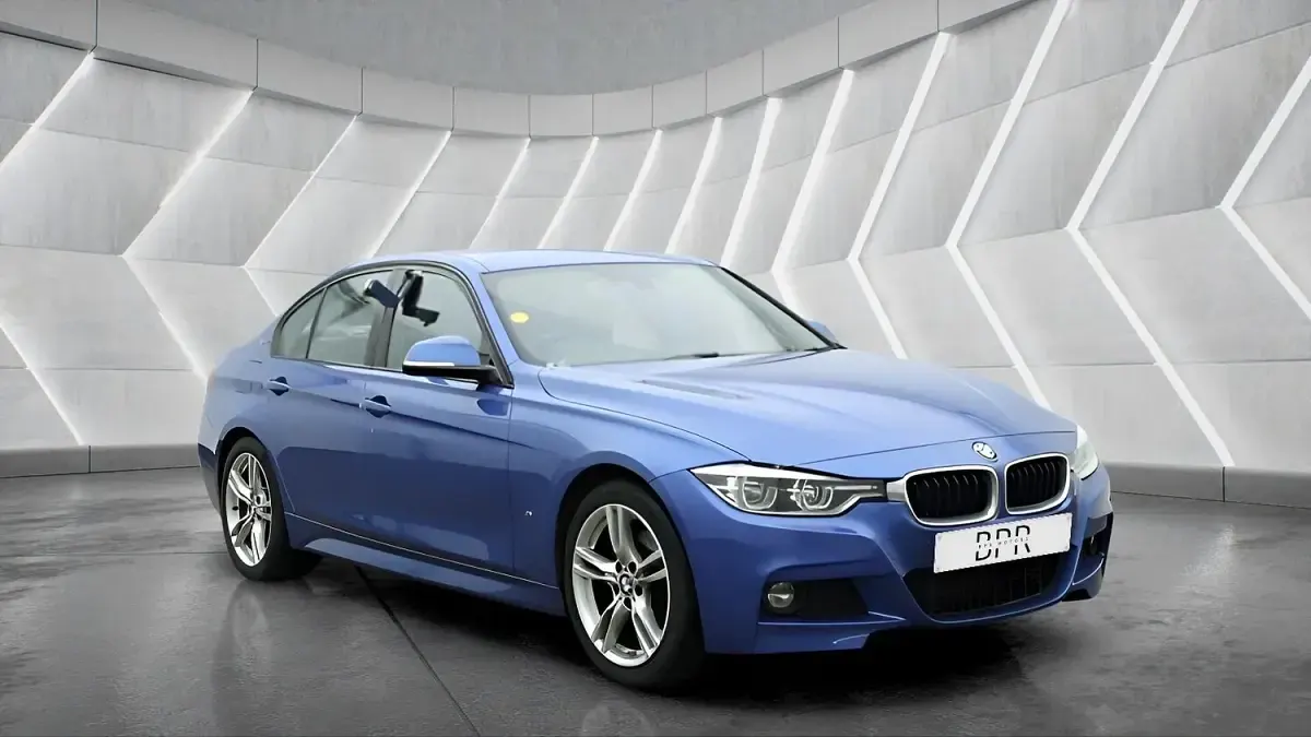 Used BMW 330e M Sport 2017 Blue Sedan