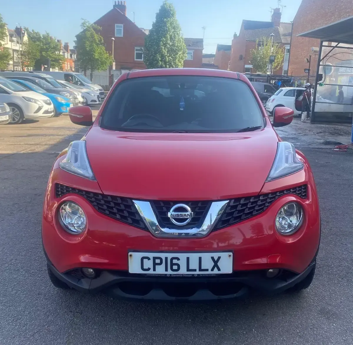 Used Nissan Juke Acenta 115 HP (84 kW) 2016 Red SUV