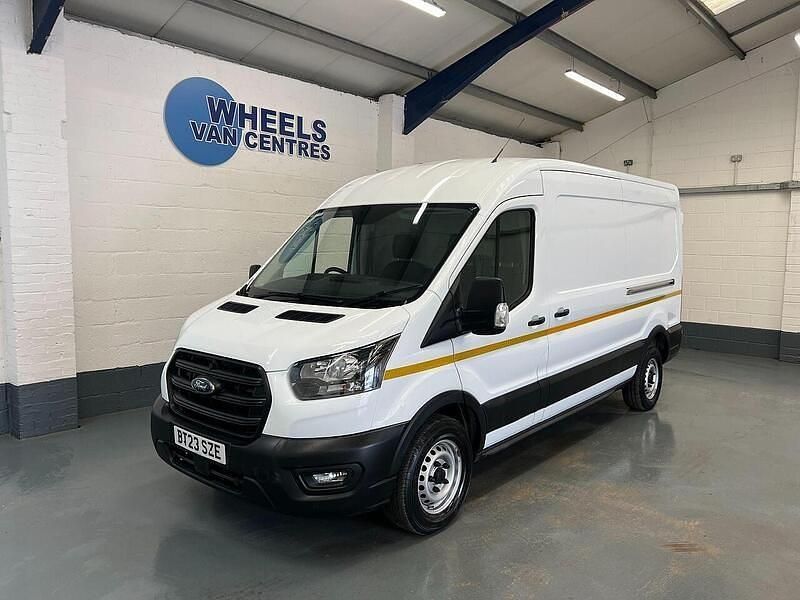 White Used 2023 Ford Transit S Van | £15,597 (Super price) - Image 1/4