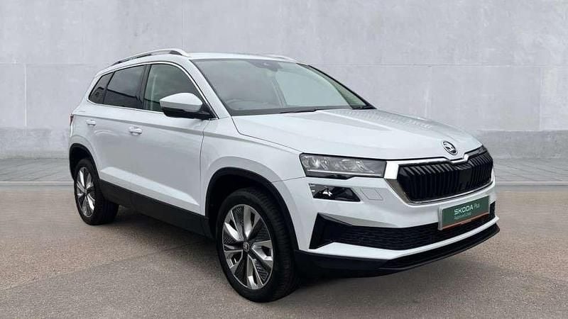 White Used 2024 Skoda Karoq SE L SUV | £24,080 (Fair price) - Image 1/4