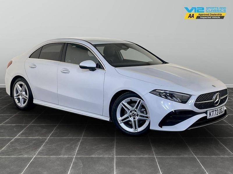 White Used 2023 Mercedes A200 Executive Sedan | £21,595 (Fair price) - Image 1/2