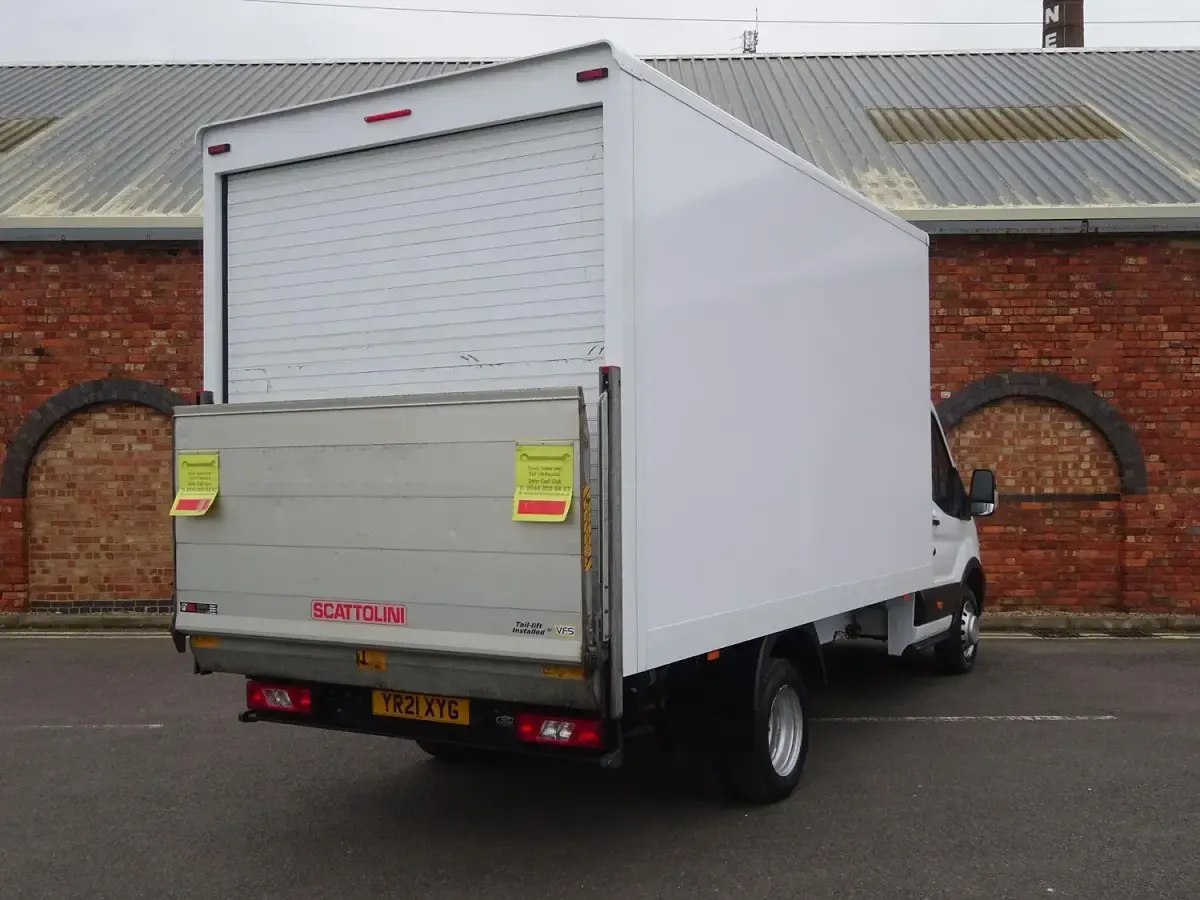 Used Ford Transit S 130 HP (95 kW) 2021 White Cabriolet