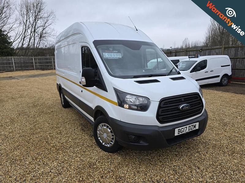 Used Ford Transit 130 HP (95 kW) 2017 White Van