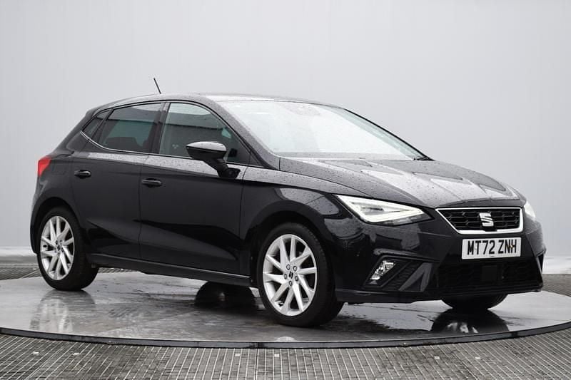 Black Used 2022 Seat Ibiza FR Hatchback | £13,399 (Fair price) - Image 1/4