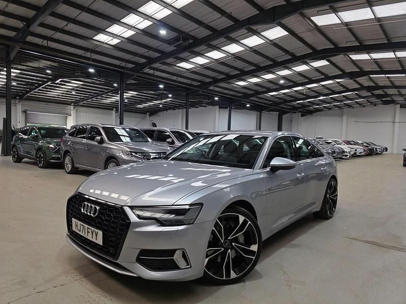Begagnad Audi A6 Sport 2021 Silver Sedan
