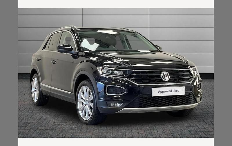 Black Used 2020 VW T-Roc SEL SUV | £16,690 (Fair price) - Image 1/3