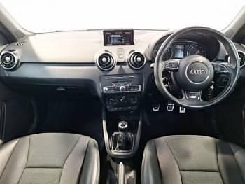 Used Audi A1 S-Line 2017 Black Hatchback