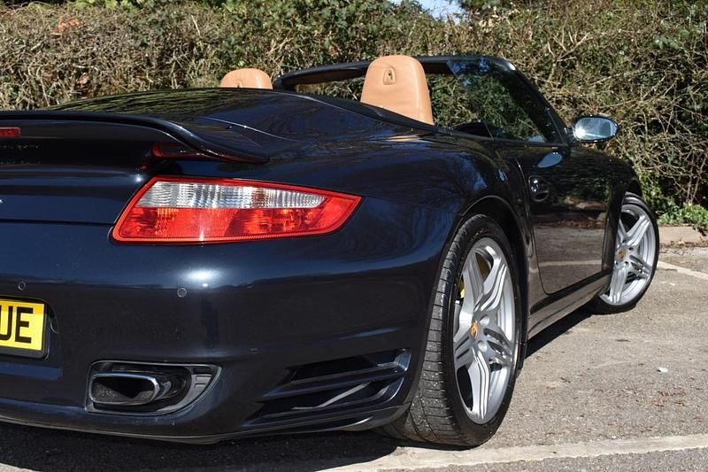Used Porsche 911 Turbo S Cabriolet 2007 Grey Cabriolet