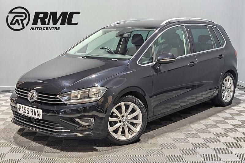 Black Used 2016 VW Golf Sportsvan GT MPV | £10,999 (Fair price) - Image 1/4