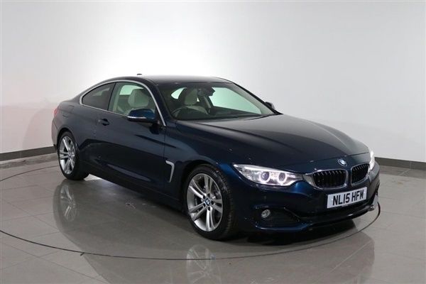 Blue Used 2015 BMW 420 Sport Line Coupe | £8,000 (Fair price) - Image 1/1
