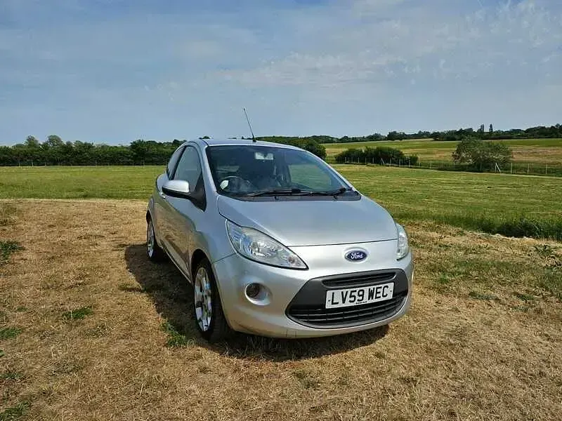 Used Ford Ka Zetec 69 HP (50 kW) 2010 Silver Hatchback