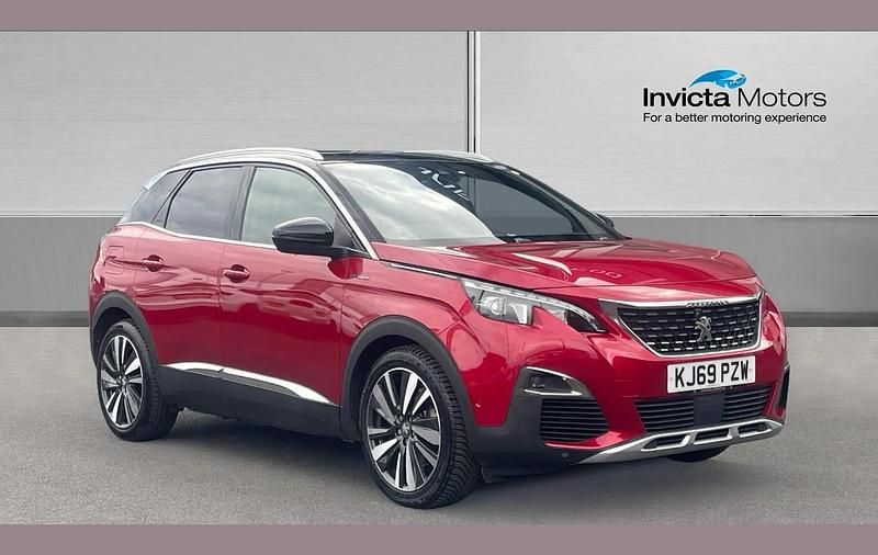 Red Used 2020 Peugeot 3008 GTi SUV | £14,999 (Fair price) - Image 1/4
