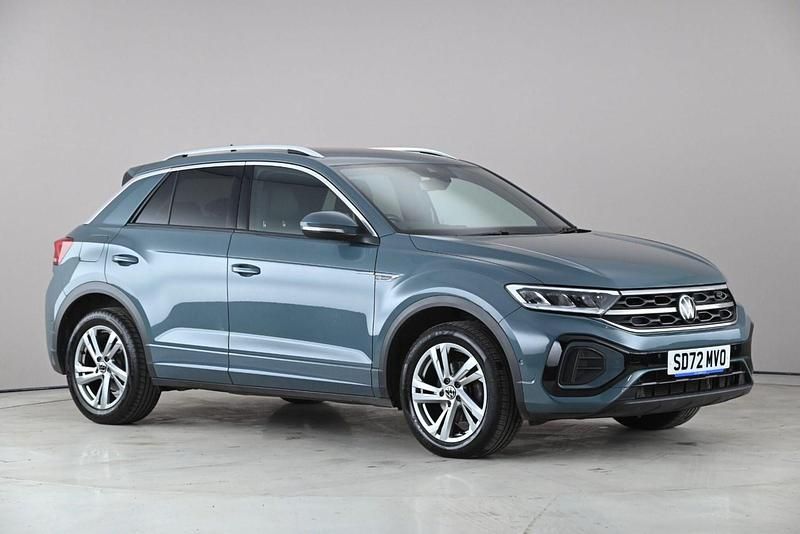 Used VW T-Roc R-line 2022 Blue SUV
