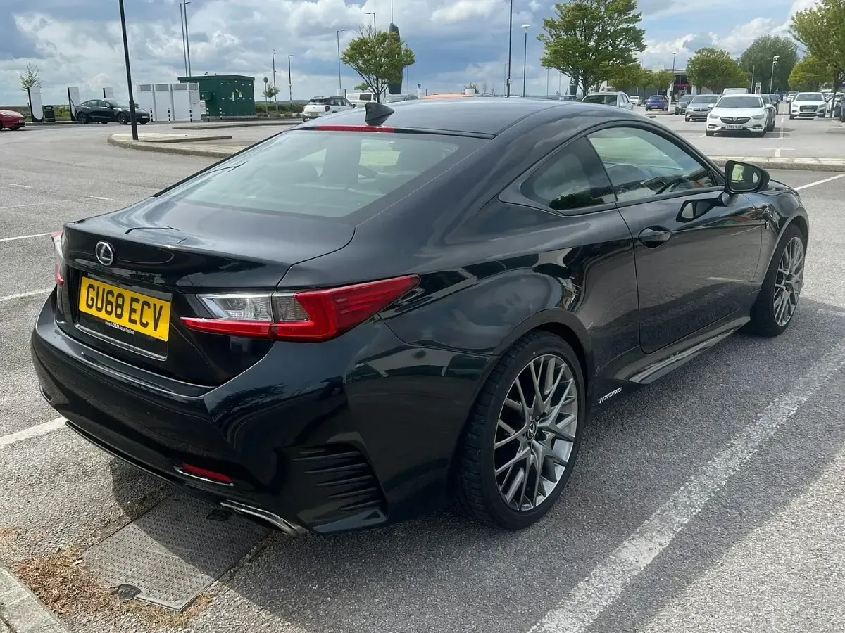 Used Lexus RC300h Sport Line 2018 Black Coupe
