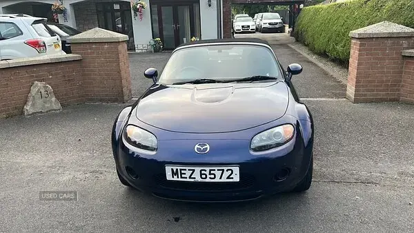 Used Mazda MX5 160 HP (117 kW) 2007 Blue Cabriolet
