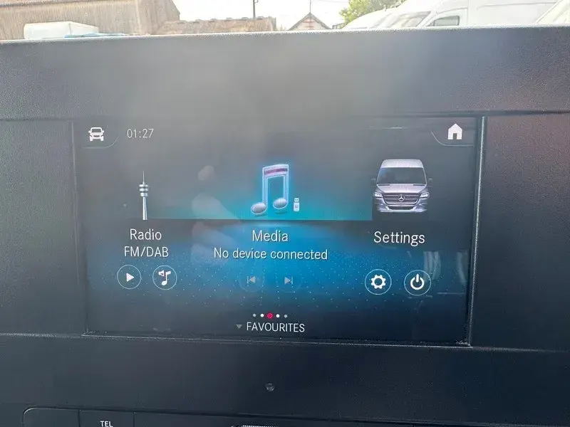 Używany Mercedes Sprinter Premium 2024 Biały Van
