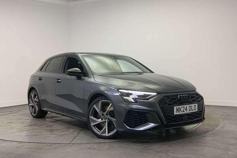 Grey Used 2024 Audi S3 Black Edition Hatchback | £33,900 (Fair price) - Image 1/4