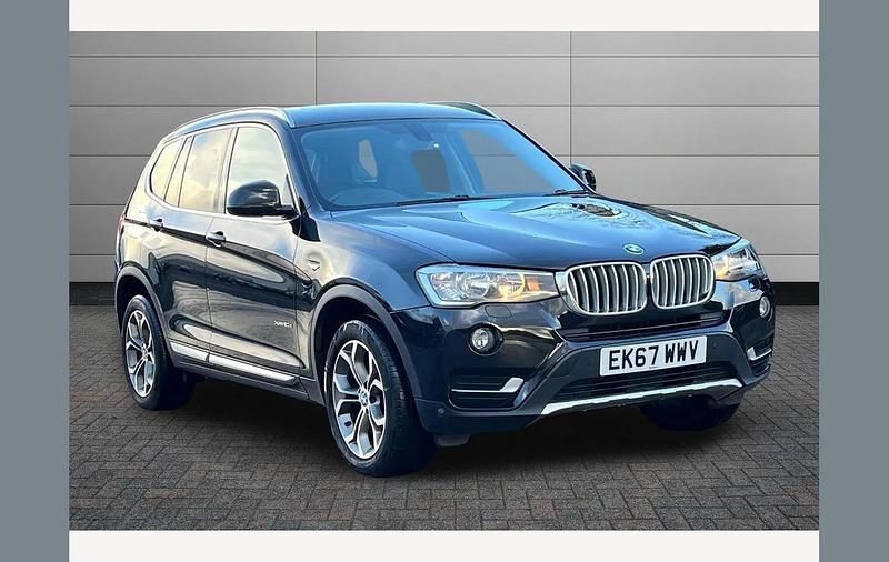 Black Used 2017 BMW X3 xLine SUV | £17,495 (Fair price) - Image 1/4