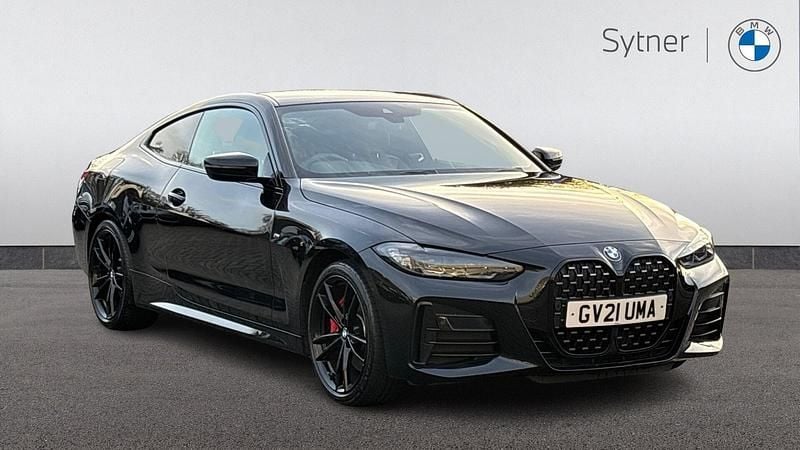 Black Used 2021 BMW M440 M Sport Sedan | £33,500 (Fair price) - Image 1/4