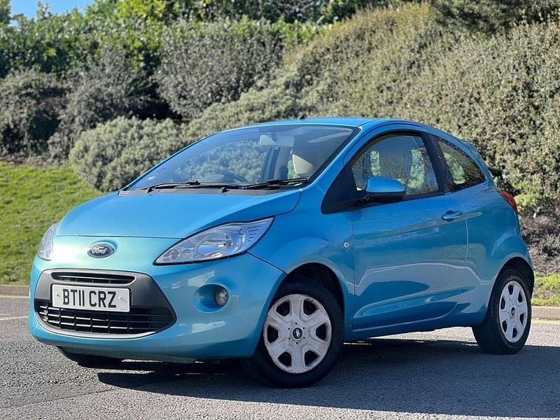 Used Ford Ka S 69 HP (50 kW) 2011 Blue Hatchback