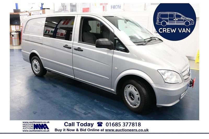 Silver Used 2015 Mercedes Vito Van | £8,520 (Fair price) - Image 1/4