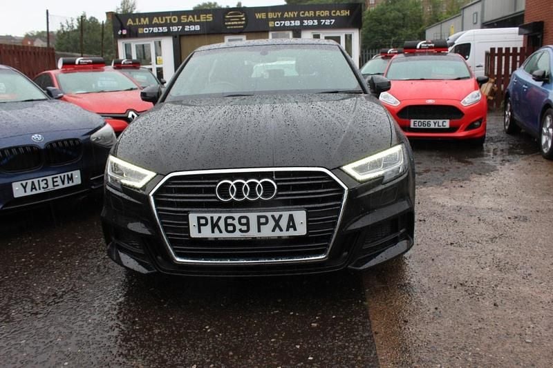 Black Used 2019 Audi A3 S-Line Hatchback | £13,250 (Super price) - Image 1/4