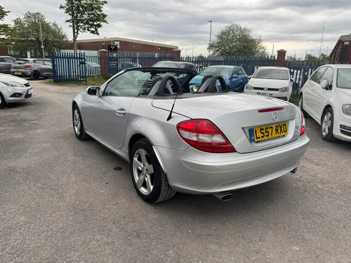 Used Mercedes SLK200 2007 Silver Cabriolet