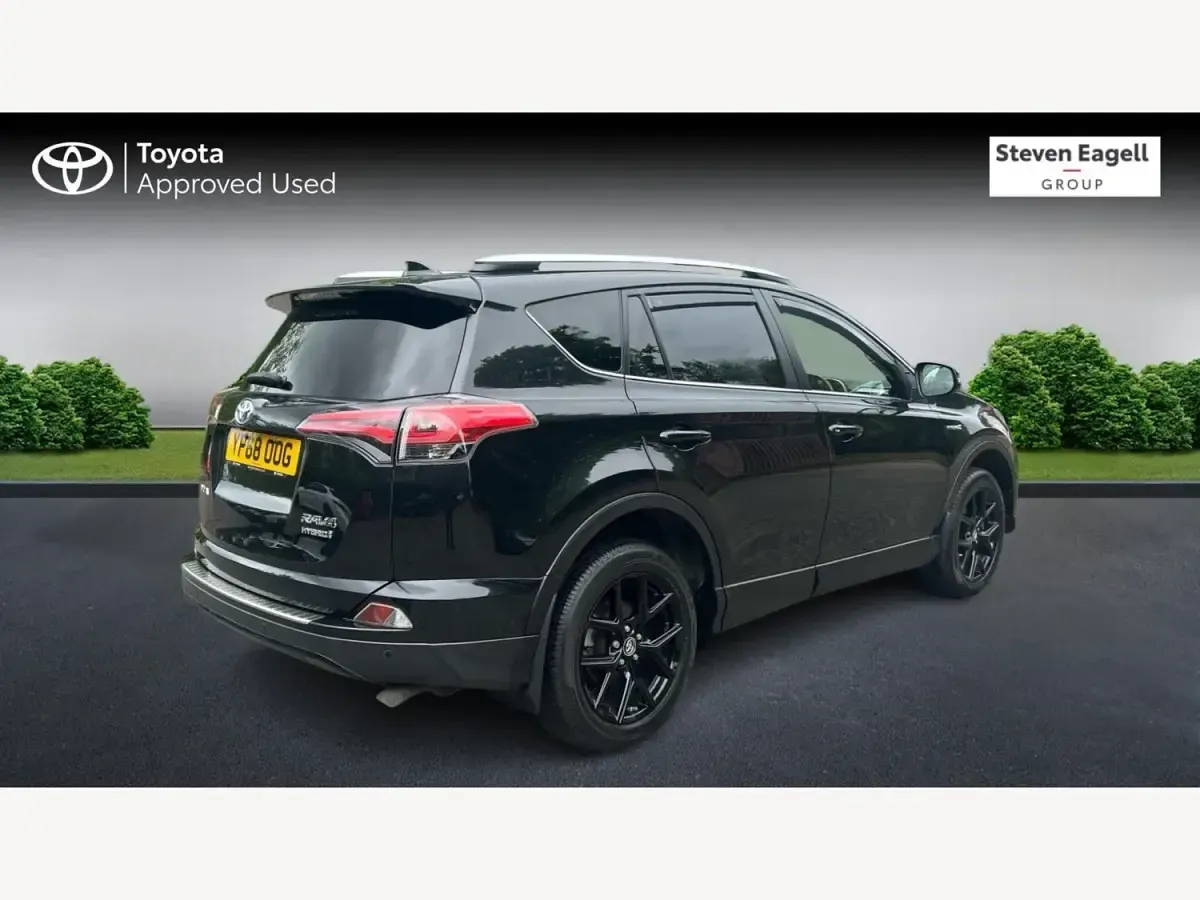 Begagnad Toyota RAV4 2018 Svart SUV