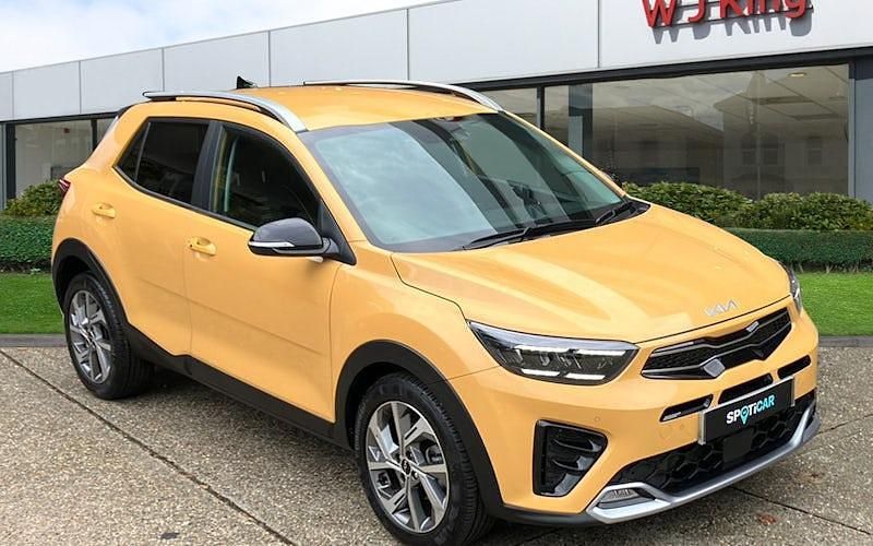 Yellow New 2025 Kia Stonic GT-Line S SUV | £21,995 (Fair price) - Image 1/3