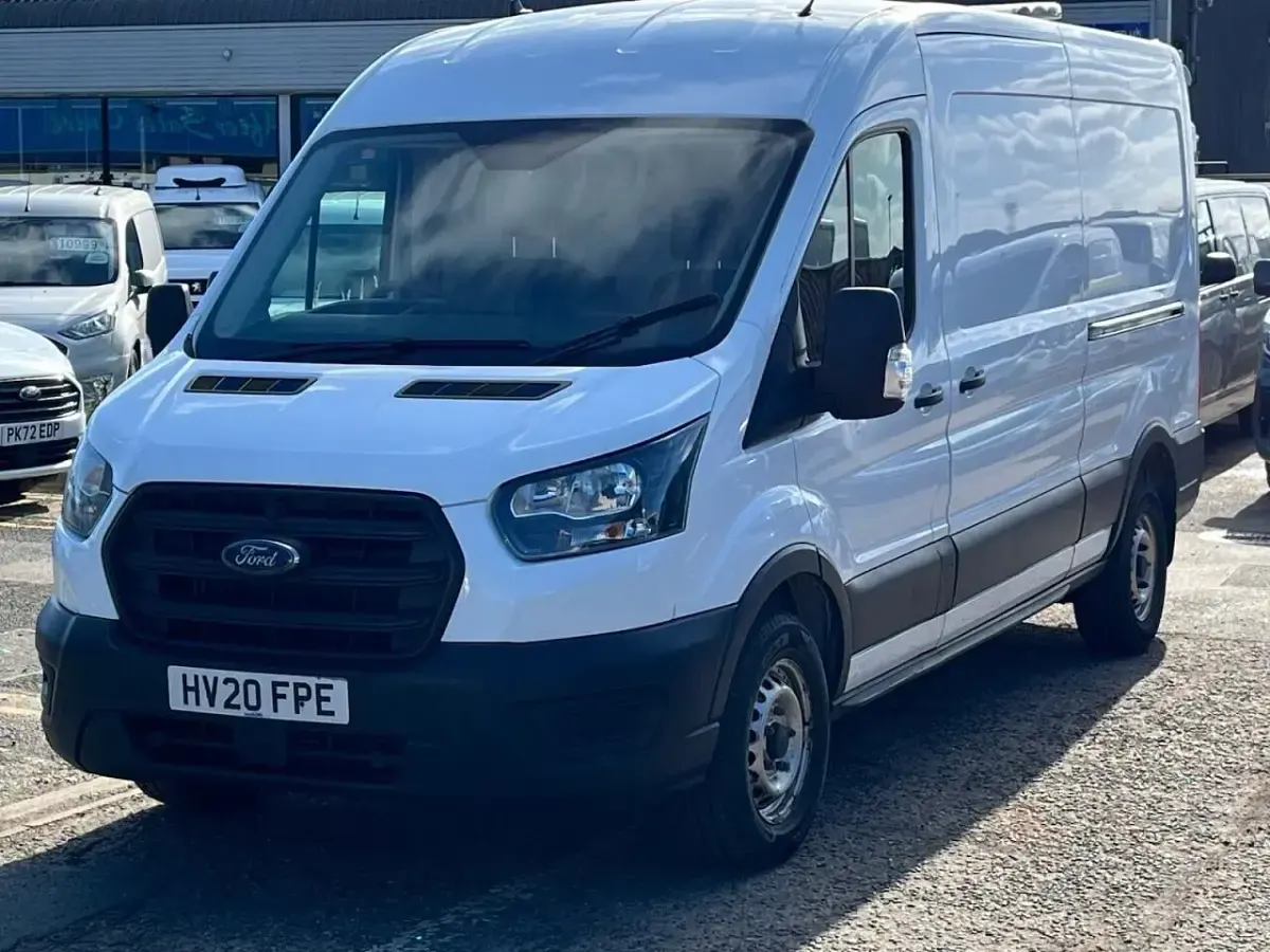 Used Ford Transit S 130 HP (95 kW) 2020 White Van
