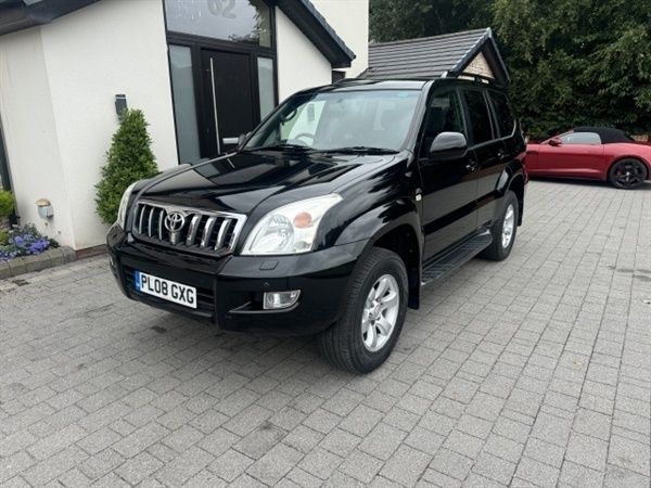 Black Used 2008 Toyota Land Cruiser SUV | £12,950 (Good price) - Image 1/1