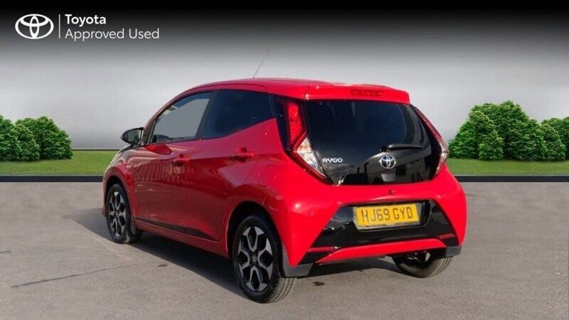 Used Toyota Aygo Trend 72 HP (52 kW) 2019 Red Hatchback