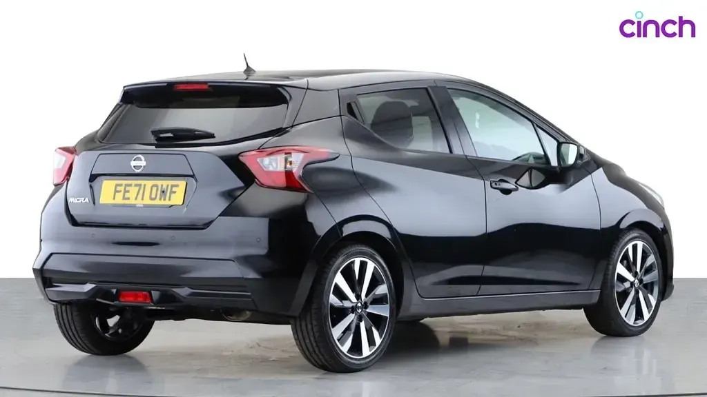 Used Nissan Micra Tekna 92 HP (67 kW) 2021 Black Hatchback