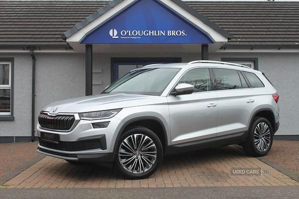 Used Skoda Kodiaq SE L Executive 150 HP (110 kW) 2023 Silver SUV