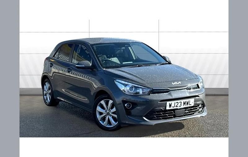 Used Kia Rio 118 HP (86 kW) 2023 Grey Hatchback