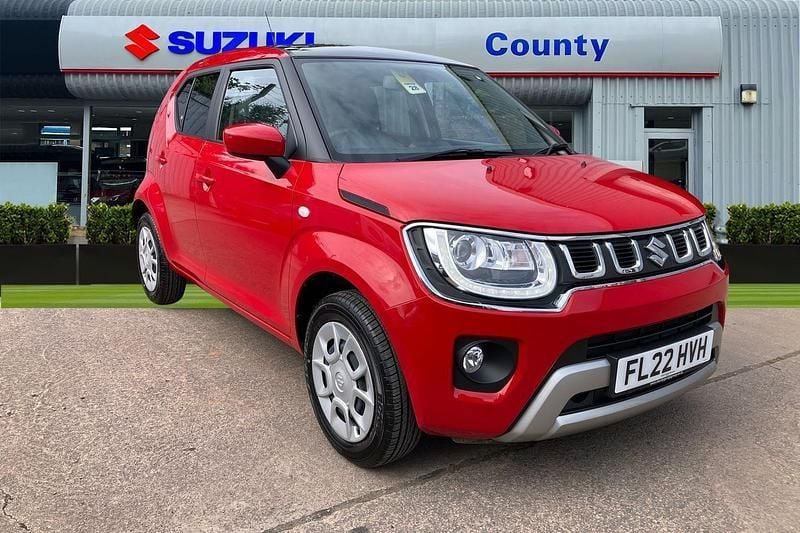 Red Used 2022 Suzuki Ignis SZ3 Hatchback | £11,495 (Good price) - Image 1/4