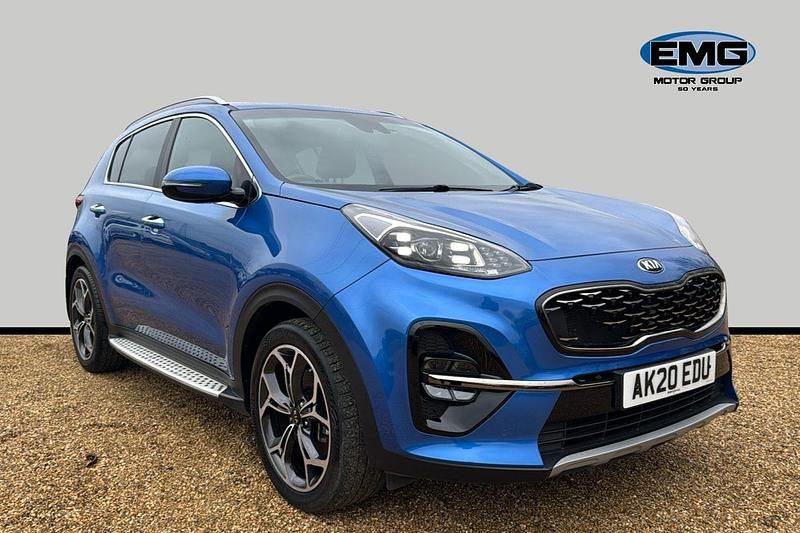 Used Kia Sportage GT-Line 134 HP (98 kW) 2020 Blue SUV