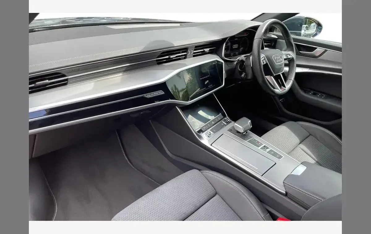 Used Audi A6 S-Line 299 HP (219 kW) 2022 Blue Estate