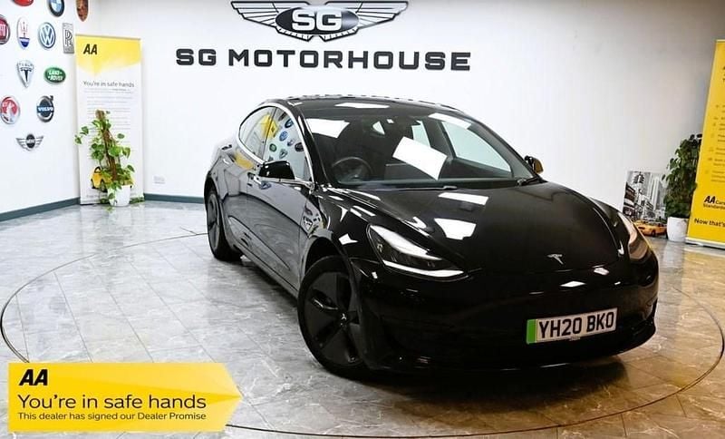 Grey Used 2020 Tesla Model 3 Long Range AWD Sedan | £15,495 (Fair price) - Image 1/4