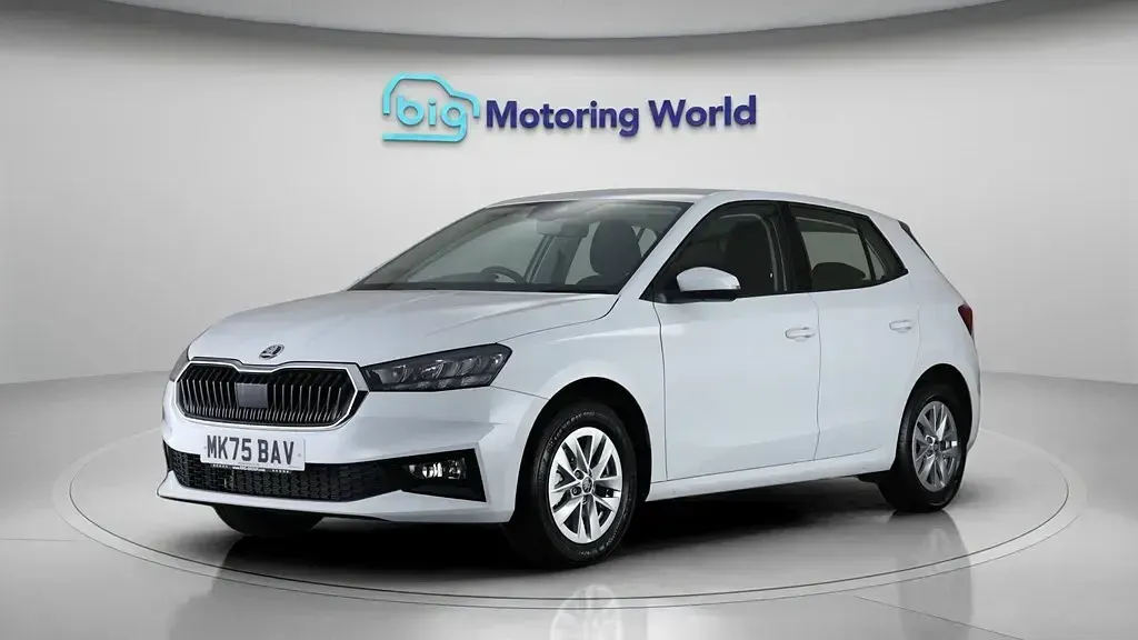 Neu Skoda Fabia SE 116 PS (85 kW) 2025 Weiß Kleinwagen