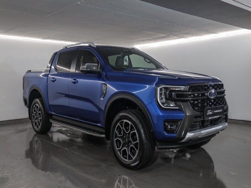 Blue New 2025 Ford Ranger Wildtrack Pickup | £43,950 (Expensive) - Image 1/4