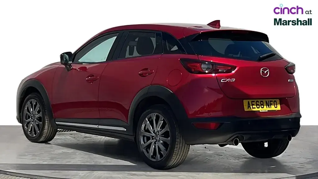 Used Mazda CX-3 Inclusive 121 HP (88 kW) 2018 Red SUV