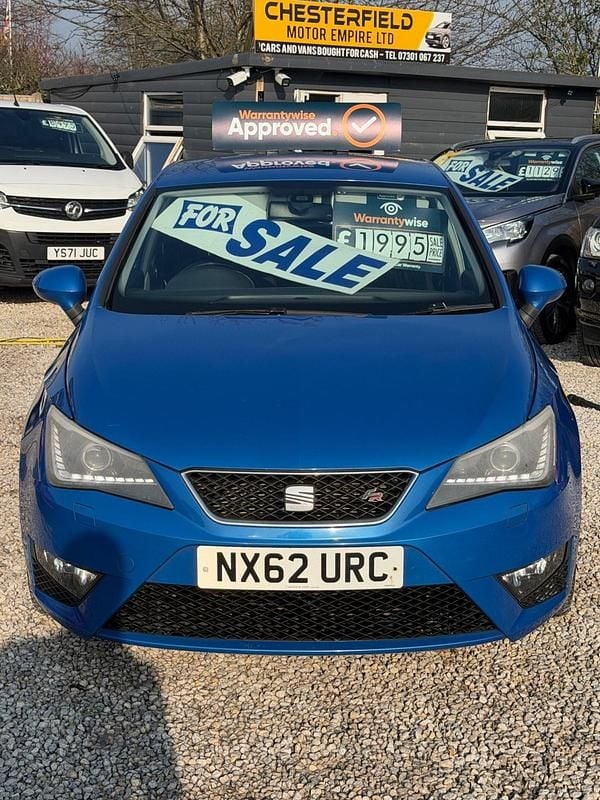 Used Seat Ibiza FR 105 HP (77 kW) 2012 Blue Hatchback