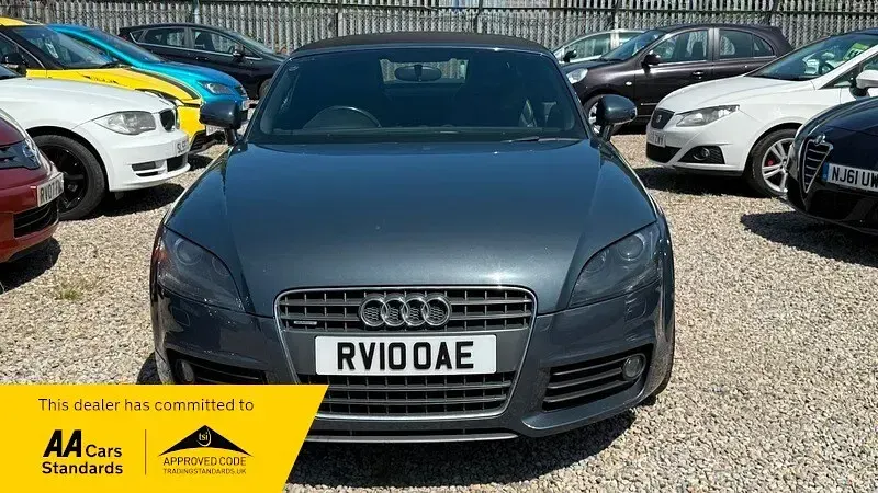 Used Audi TT S-Line 170 HP (125 kW) 2010 Grey Coupe