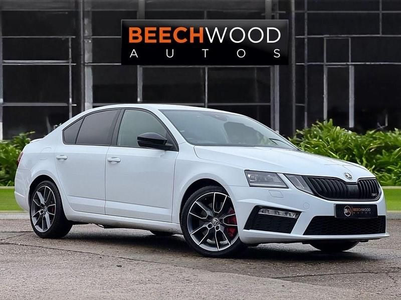 White Used 2019 Skoda Octavia vRS Hatchback | £18,000 (Fair price) - Image 1/4