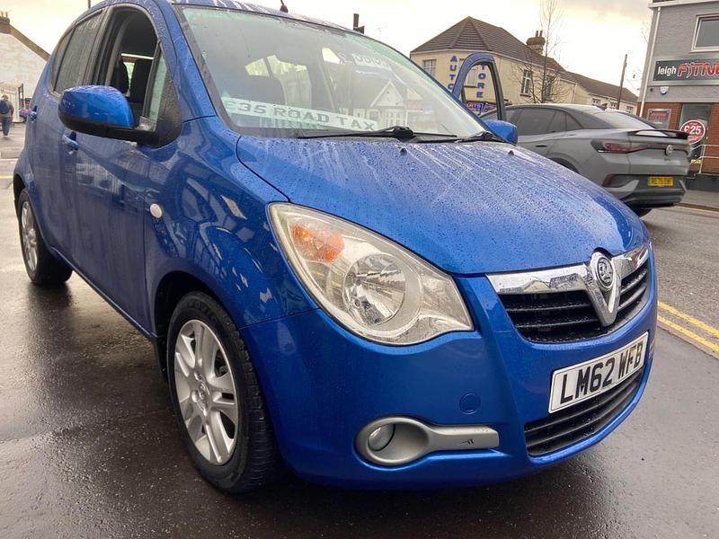 Used Vauxhall Agila 94 HP (69 kW) 2012 Blue MPV