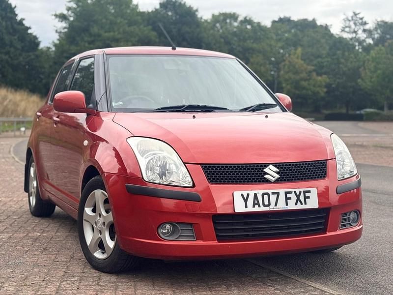 Used Suzuki Swift GLX 101 HP (74 kW) 2007 Orange Hatchback